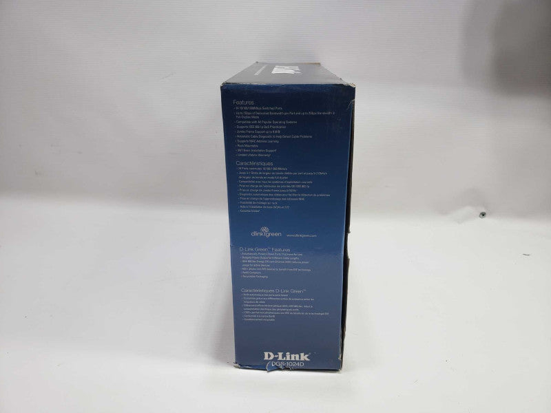 D-Link DGS-1024D 24-Port Unmanaged Gigabit Ethernet Switch Ver F2 )