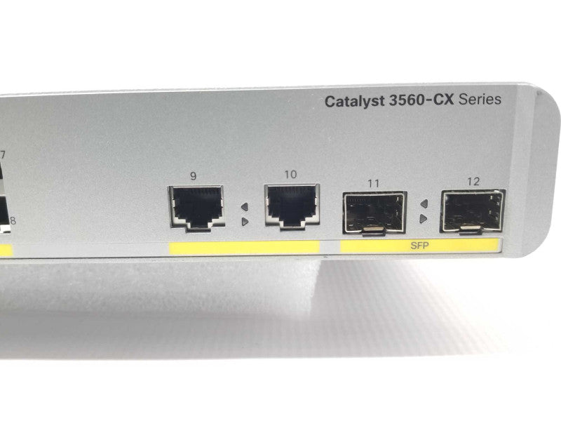 CISCO WS-C3560CX-8PC-S Catalyst 3560-CX 8-Port Ethernet PoE+ Switch, Read _