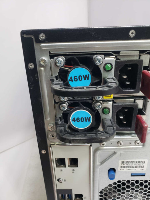 HP Proliant ML310e Gen8 v2 Xeon E3-1240 v3 @ 3.40 GHz 24 GB RAM 2x PSU *READ* )