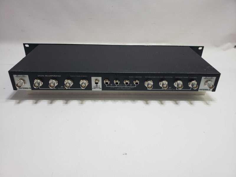 Shure UA844 UHF Antenna/Power Distribution System 470-900MHz *READ* )