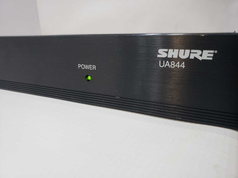 Shure UA844 UHF Antenna/Power Distribution System 470-900MHz *READ* )