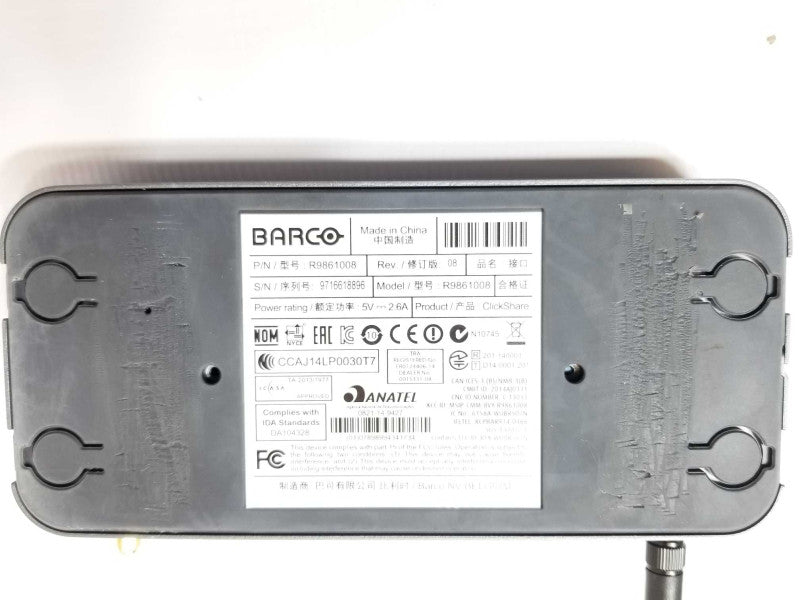 Barco ClickShare Wireless Presentation System R9861008, w/ 1x Antenna _