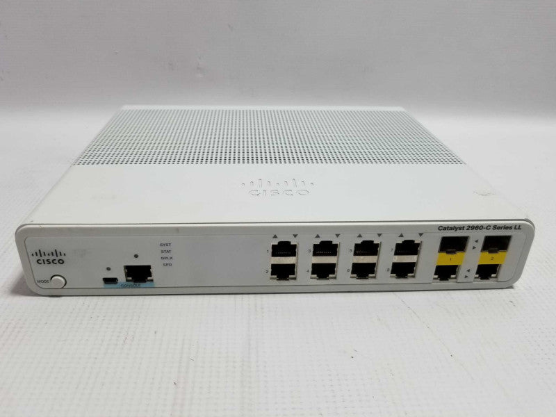 Cisco Catalyst 2960C Series LL WS-C2960C-8TC-S, 8 Port FE, 2 x Dual Uplink ~