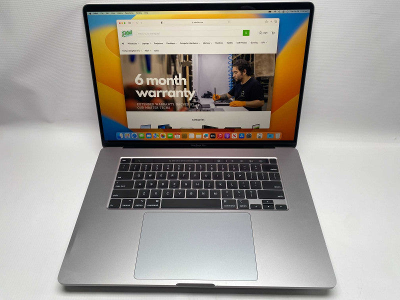 2019 MacBook Pro 16-inch TouchBar with Intel i7 (6 core) CPU 32GB RAM & 500GB -