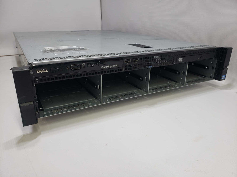 Dell PowerEdge R520 Server 2x Xeon E5-2497 @ 2.20GHz 72 GB RAM 2x PSU )