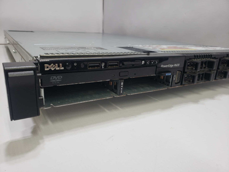 Dell PowerEdge R620 Server 2x Xeon E5-2650 @ 2.50 GHZ 128 GB RAM 2x PSU *READ* )