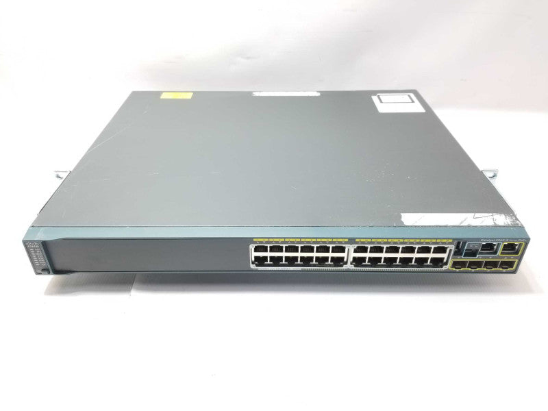 Cisco WS-C2960S-24PS-L 24Port Gigabit PoE Ethernet Switch  _
