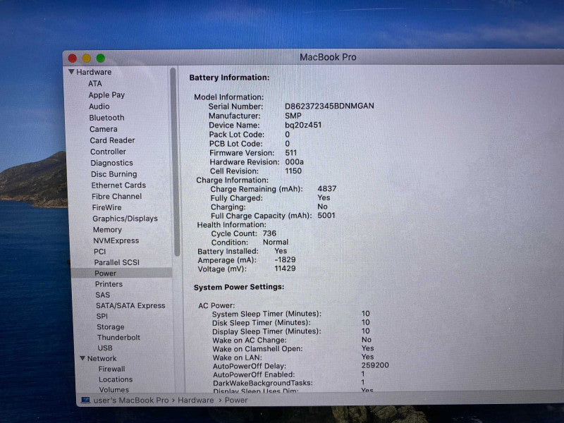 MacBook Pro 15 Retina Mid 2012 with Intel i7 CPU 8GB RAM & 500GB Storage READ  -