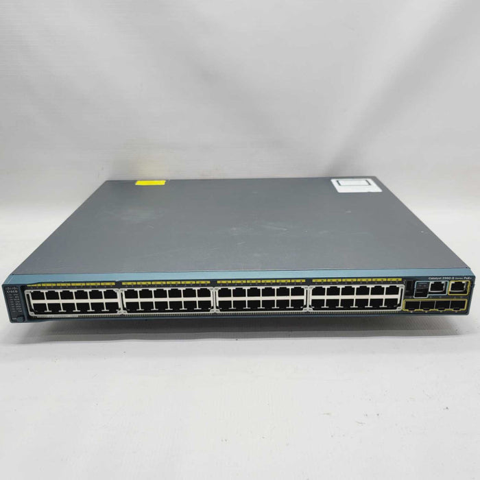 Cisco WS-C2960S-48FPS-L 48 Port PoE+ Gigabit Network Switch =