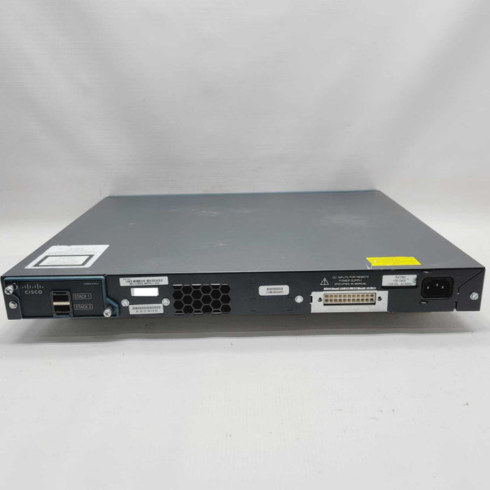 Cisco WS-C2960S-48FPS-L 48 Port PoE+ Gigabit Network Switch =