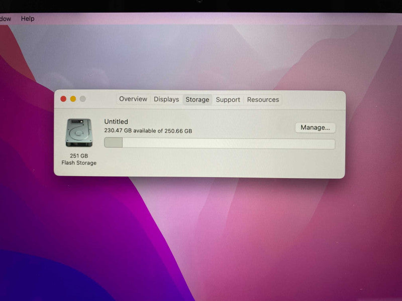 Mid 2015 MacBook Pro Retina 15-inch with intel i7 CPU 16GB RAM & 250GB Storage -