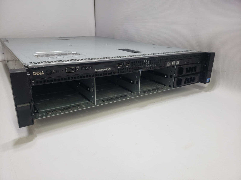 Dell PowerEdge R520 2x Xeon E5-4220 @ 1.90GHz 16 GB RAM 2x PSU *READ* )