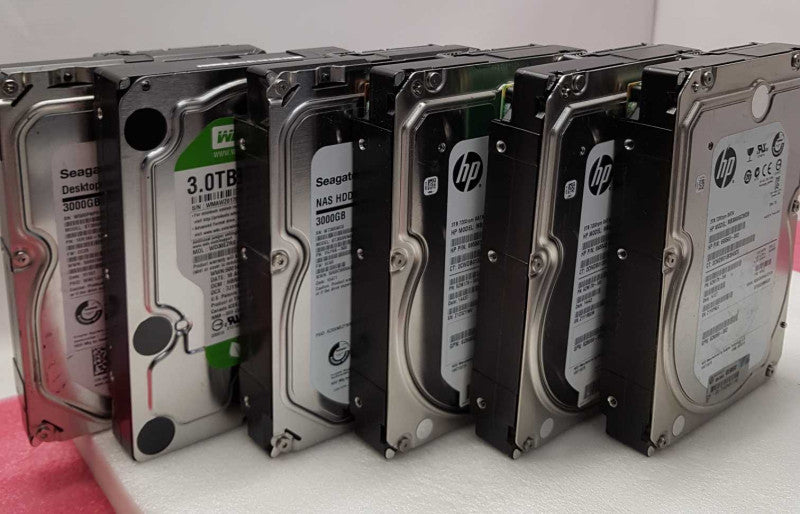 3TB 3.5\\'\\' SATA HDD Mixed Brands- QTY