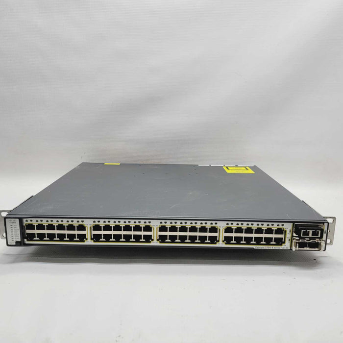 Cisco Catalyst WS-C3750E-48PD-SF 48-Port Gigabit PoE Switch C3K-PWR-1150WAC =