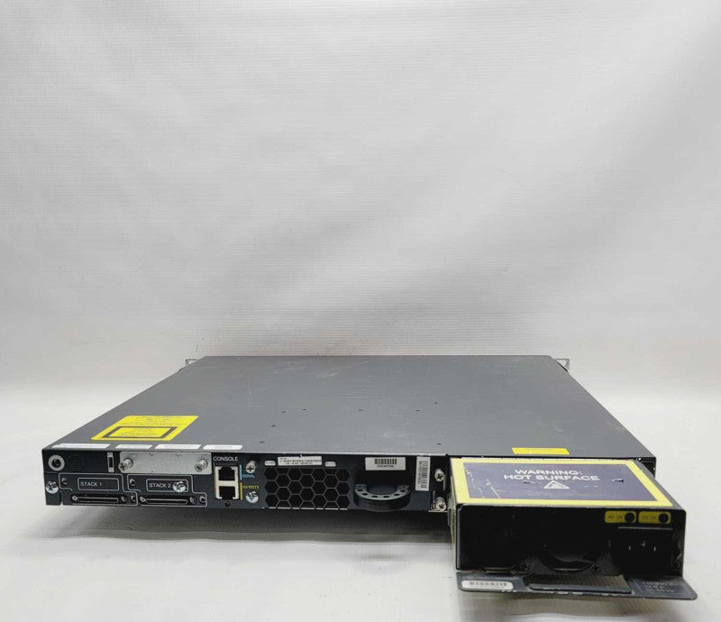 Cisco Catalyst WS-C3750E-48PD-SF 48-Port Gigabit PoE Switch C3K-PWR-1150WAC =