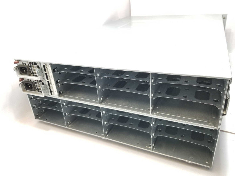 Supermicro CSE-PTJBOD-CB2 4U Storage 45x 3.5 Bays w/ 18x HDD Caddies, Read _