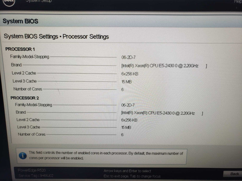 Dell PowerEdge R520 2x Xeon E5-2430 @ 2.20GHz 80 GB RAM 1x PSU  )