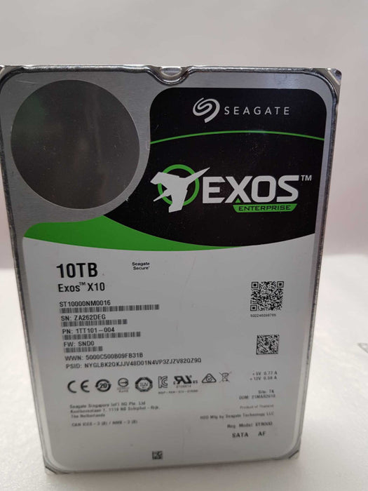 10TB 3.5\\'\\' SATA HDD - SEAGATE EXOS X10