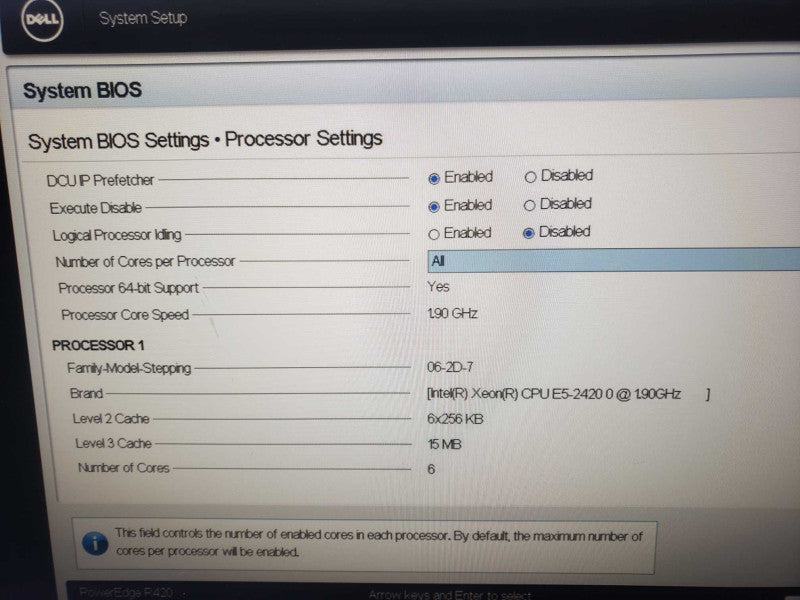 Dell PowerEdge R420 1x Xeon E5-2420 @ 1.90 GHz 16 GB RAM 2x PSU )
