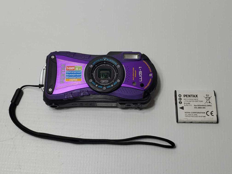 Pentax WG-1 \\"Adventure Proof\\" 14MP Digital Camera |