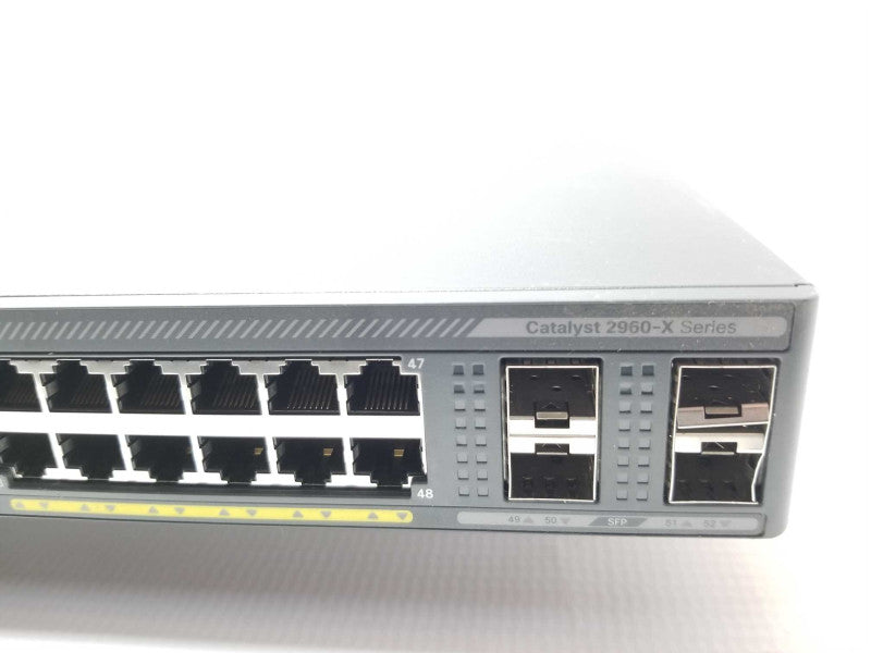 CISCO WS-C2960X-48LPS-L 48 Gigabit PoE Managed switch _