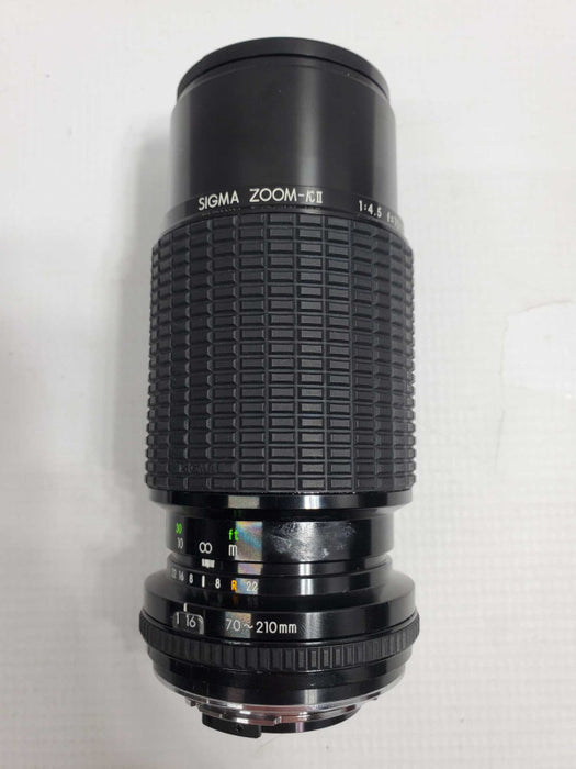 Sigma Zoom KII 70-210mm 1:4.5 Lens |