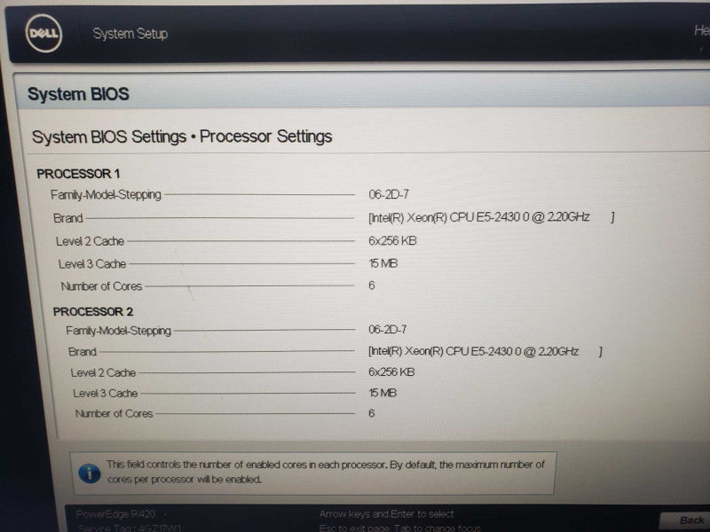 Dell PowerEdge R420 2x Xeon E5-2430 @ 2.20GHz 192GB RAM 2x PSU *READ* )