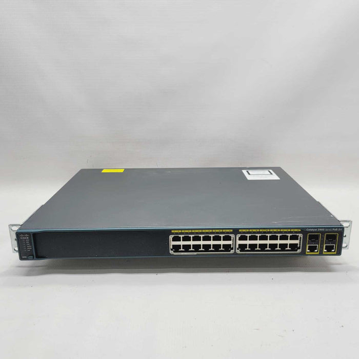 Cisco WS-C2960-24PC-L V06 Catalyst 24 Port PoE Fast Ethernet Switch 2x Gigabit =