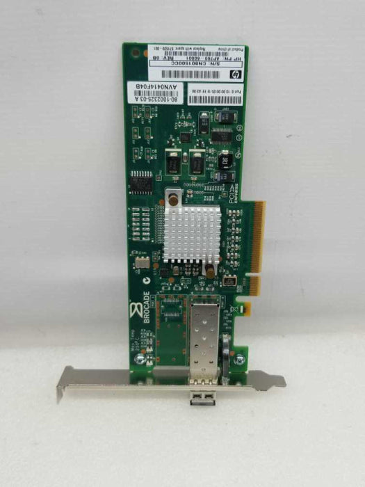 Brocade 815 Single Port SFP+ - 8Gbps Full Height PCIe-x8 HBA Card ~