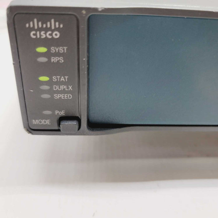 Cisco WS-C3560v2-24PS-S Catalyst 24-Port 10/100 2x Port Gigabit Ethernet  =