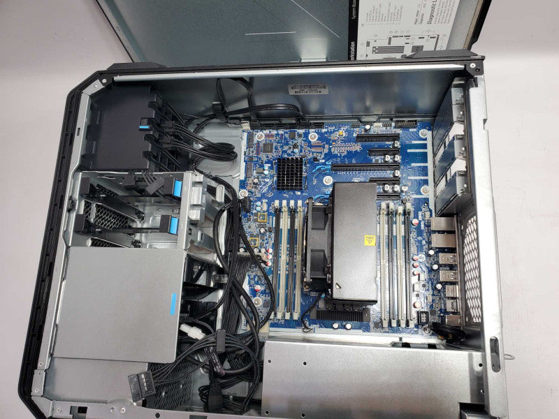HP Z4 G4 WS, Xeon W-2145 3.7GHz 8C, NO RAM/HDDs/GPU, AS-IS  ~
