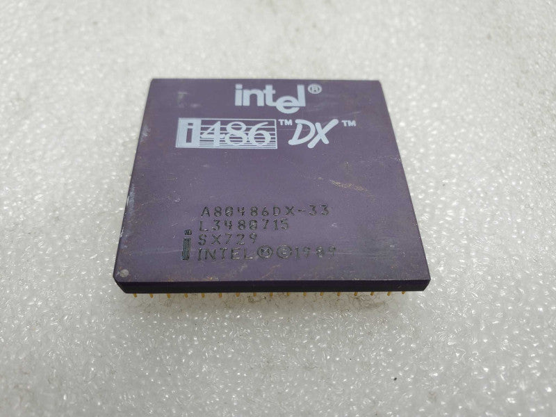 Vintage Intel i486 Processor  (