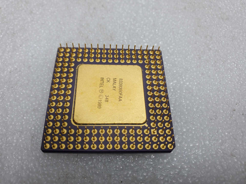 Vintage Intel i486 Processor  (
