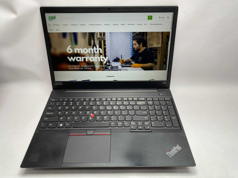 Lenovo E590 with Intel i7-8565U CPU 8GB RAM & 256GB SSD Storage  -