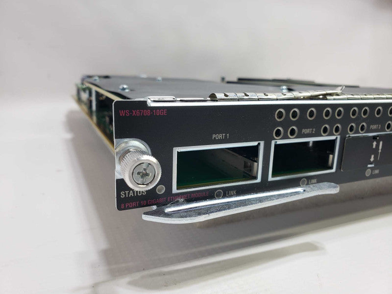 Cisco WS-X6708-10GE V03 8-Port Gigabit Ethernet Network Switch Module )