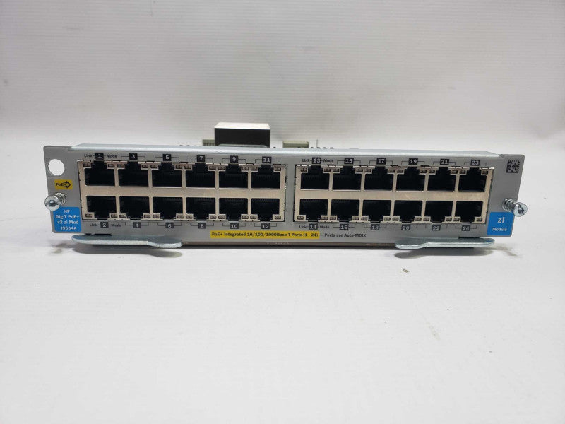 HP Gig-T PoE+ V2 zl Mod Module J9534A for HP Procurve Switch zl zl2 )