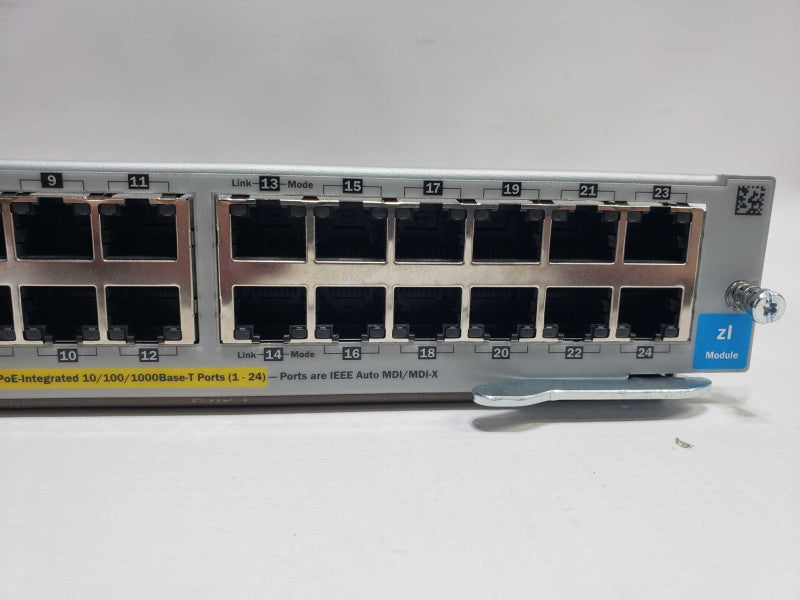 HP J8702A ProCurve 24-port 10/100/1000Base-T PoE Switch 24p Gig-T zl Module )