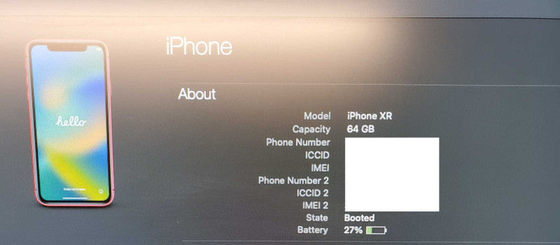 Apple iPhone XR - 64 GB - Red [Read] (