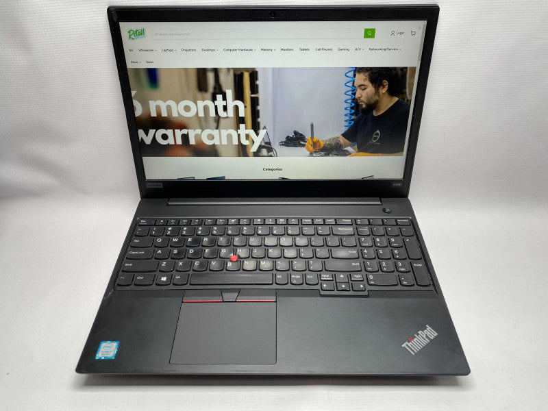 Lenovo ThinkPad E590 with i7-8565U CPU 8GB RAM & 256GB SSD Storage  -