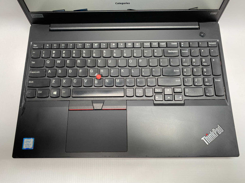 Lenovo ThinkPad E590 with i7-8565U CPU 8GB RAM & 256GB SSD Storage  -