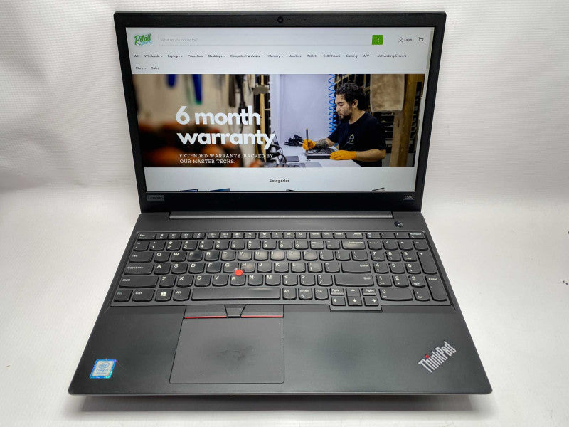 Lenovo ThinkPad E590 with Intel i7-8565U CPU 8G BRAM & 256GB SSD Storage  -