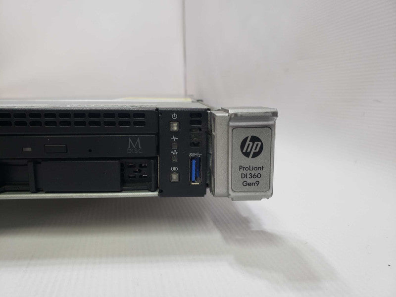 HP ProLiant DL360 Gen9 1x Xeon E5-2620 v3 @ 2.40GHz 16 GB RAM 1X PSU *READ* )