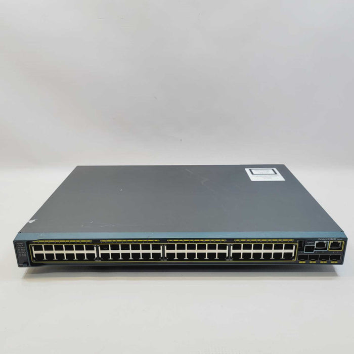 Cisco WS-C2960S-F48TS-L 48 Port Switch + 4 SFP GE Uplinks + Stack Module =