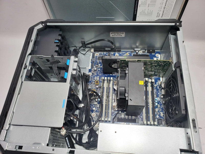HP Z4 G4 WS, Xeon W-2123 3.6GHz QC/32GB ECC, Quadro K2000, NO HDDs ~