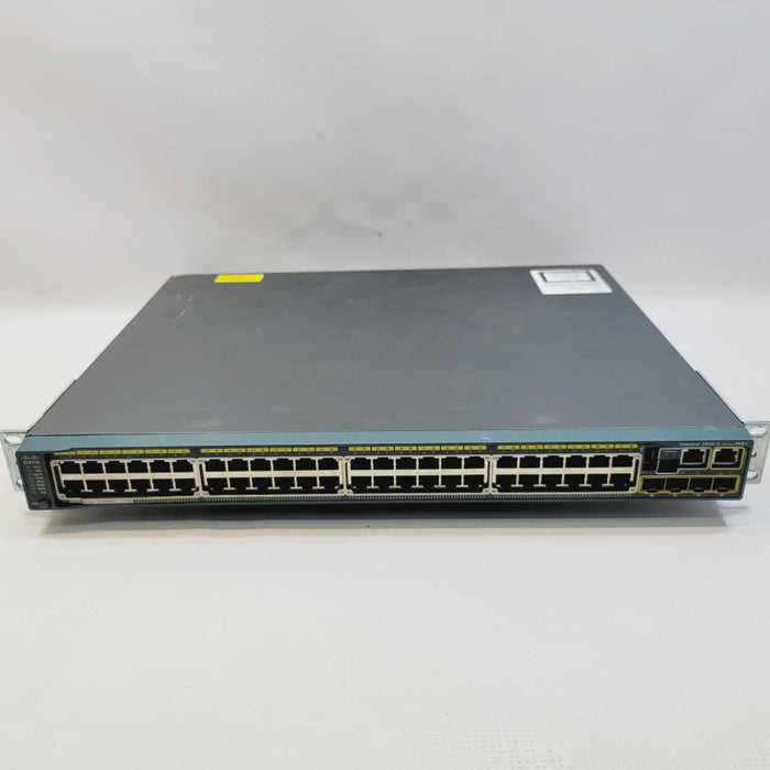 Cisco WS-C2960S-48FPS-L 48 Port PoE+ Gigabit Network Switch =