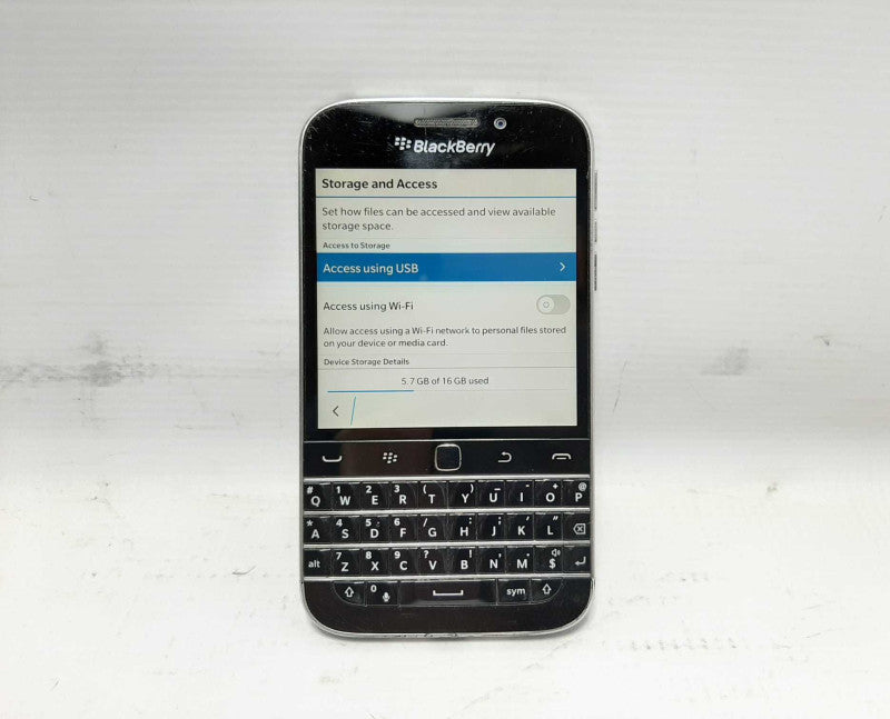 BlackBerry Classic Q20 SQC100-4 16GB Black Rogers Locked  $