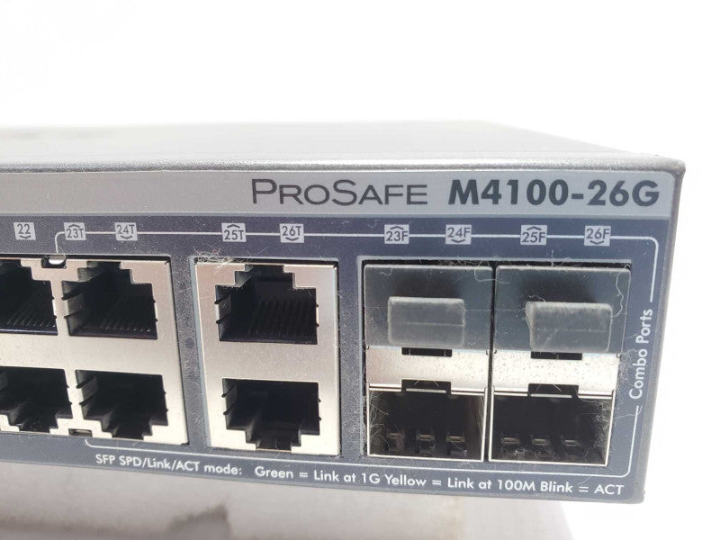 Netgear ProSafe M4100-26G-POE 26-Port Gigabit L2+ PoE Managed Switch ~