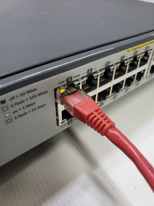HP Procurve J9146A 2910AL-24G-POE+ 24-Port Gigabit Switch )