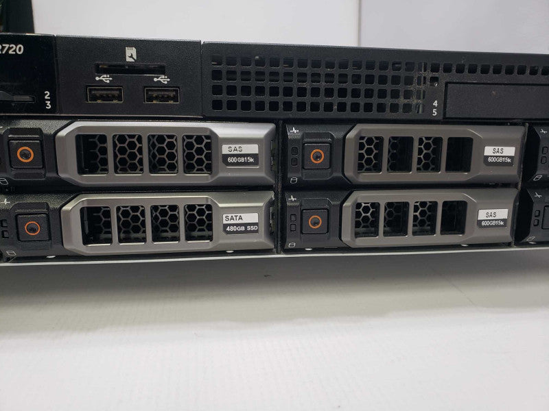 Dell PowerEdge R720 2x Xeon E5-2670 @ 2.60GHz 128 GB RAM 2x PSU )
