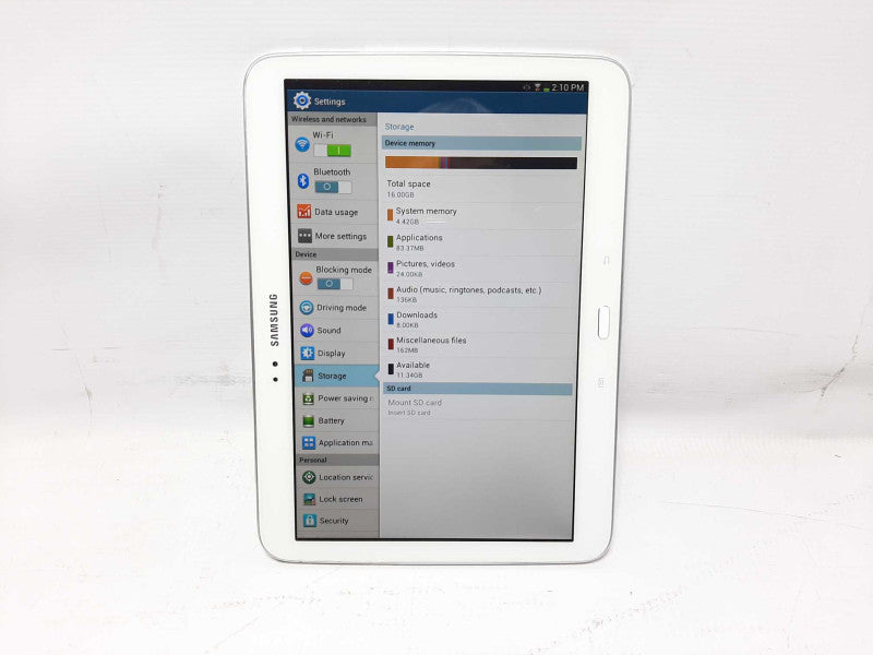 Samsung Galaxy Tab 3 GT-P5210 16GB READ $